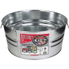 Galvanized Steel Round Tub Steel 14 Gallon