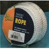 Twisted Nylon Rope White 1 4 In X 50 Ft