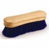 Blue Dyed Horsehair Peanut Shaped Face Brush