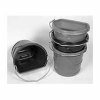 Horse Flat Back Bucket Navy 20 Qt