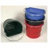 Horse Flat Back Bucket Blue 20 Qt