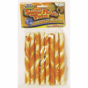 Wrapped Rawhide Twist Sweet Potato 8 Pack 5 Inch