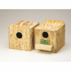 Wood Nesting Box Parakeet Type Regular