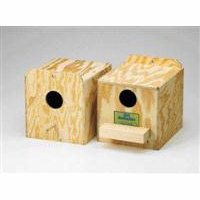 Outside Mount Nesting Box Parakeet Reverse