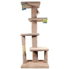 Catware Skyscraper 1 Extra Large Cat Furniture Tan 24.5X20.25X58