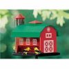 Red Barn Combo Bird Feeder