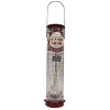 Quick Clean Peanut Mesh Tube Bird Feeder Berry 1.25Qt Capacity