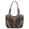 American West 3 Compartment Scoop Top Tote