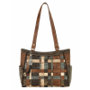 American West Three compartment tote with side pockets