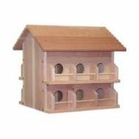 Heath Deluxe2 Room Wooden Martin Bird House