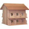 Heath Deluxe2 Room Wooden Martin Bird House