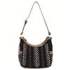 American West Zip-top hobo with two side pockets