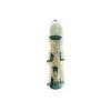 Seed Tube Bird Feeder Green 15 In