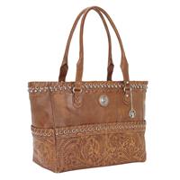 American West Carry-on tote with main zip compartment