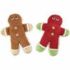 Show product details for Ethical Dog Toys Holiday Plush Ginger Cookies