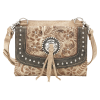 American West Small handbag and wallet combo with adjustable detachable shoulder strap