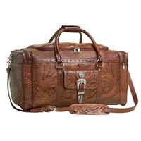 American West Leather Rodeo Bag