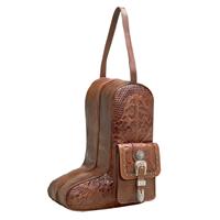 American West Leather Boot Bag