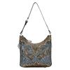 American West Zip-top shoulder bag with adjustable shoulder strap