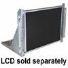 19 inch Arcade Game LCD Monitor Retro Frame Kit:  Retrofit 19 inch CRT shelf mount monitors; LCD sold separately